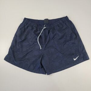 Nike Men’s 2XL Navy Blue Swim Trunks Lined Beach Athletic Shorts‎